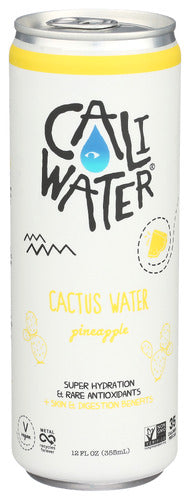 Caliwater 
Water Cactus Pineapple, 12 FO.