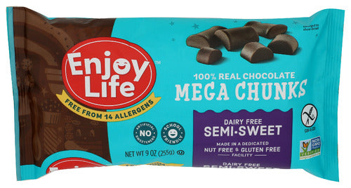 ENJOY LIFE CHIPS BAKING MEGA CHUNKS - 9 OZ