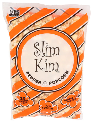 SLIM KIM POPCORN PEPPER & SALT - 6 OZ