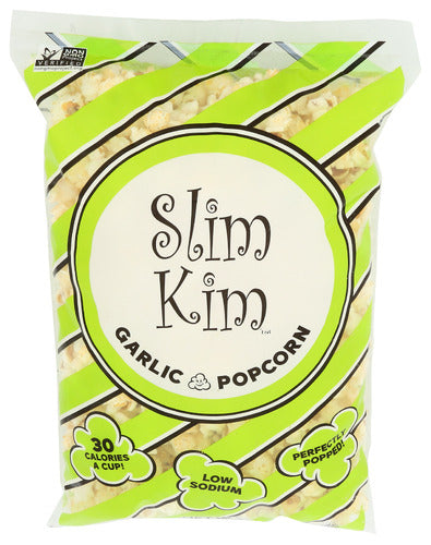 SLIM KIM POPCORN GARLIC - 6 OZ