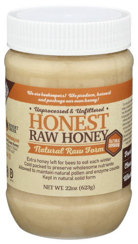 Desert Creek Honey Llc 
Honey Honest Raw, 22 FO.