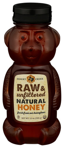 Desert Creek Honey Llc 
Honey Raw Natural, 12 FO.