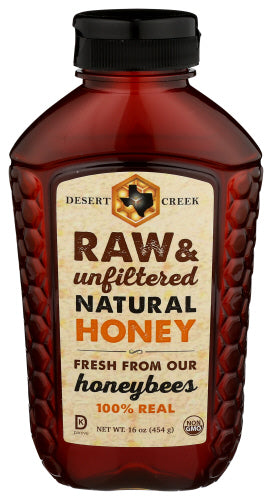 Desert Creek Honey Llc 
Honey Raw Natural, 16 FO.