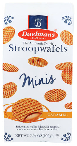 Daelmans 
Wafer Crml Mini Stroopwaf, 7.04 OZ.
