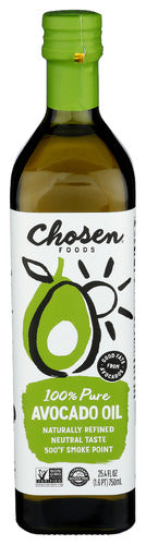 Chosen Foods
Oil Avocado, 750 ML.