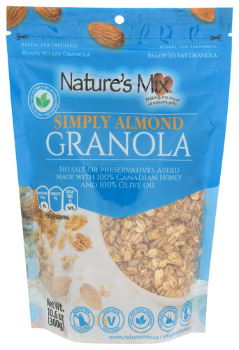 Natures Mix Granola Simply Almond, 10.6 OZ.
