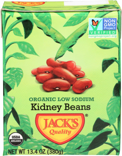JACKS QUALITY BEAN RD KDNY LW SODIUM OR - 13.4 OZ