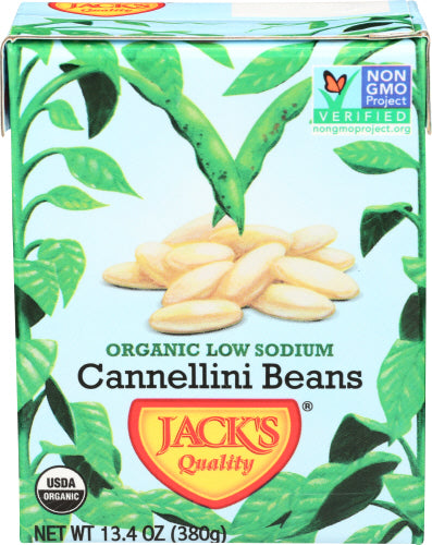 JACKS QUALITY BEAN CNNLLNI LW SODIUM ORG - 13.4 OZ