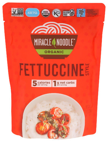 MIRACLE NOODLE NOODLE RTE FETTUCCHINE ORG - 7 OZ