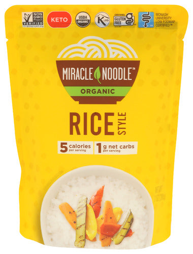 MIRACLE NOODLE RICE RTE ORG - 7 OZ