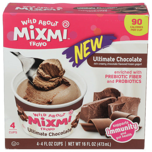 WILD ABOUT MIXMI FROYO YOGURT FRZN CHOC ULTMT - 16 FO