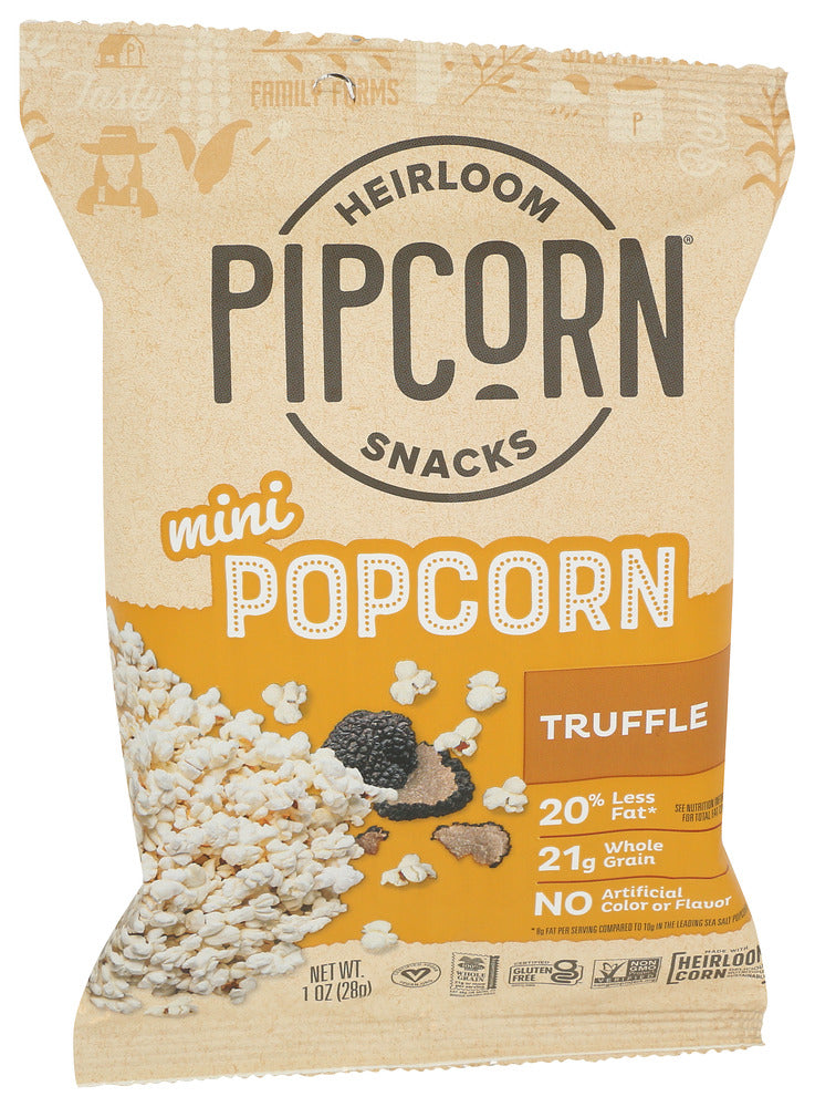 Pipcorn Popcorn Mini Truffle, 1 OZ.