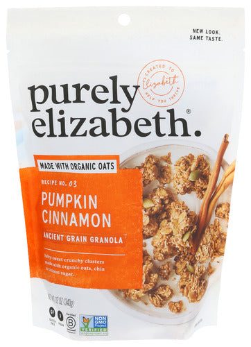 Purely Elizabeth Granola Pumpkin Cinnamon, 12 OZ.