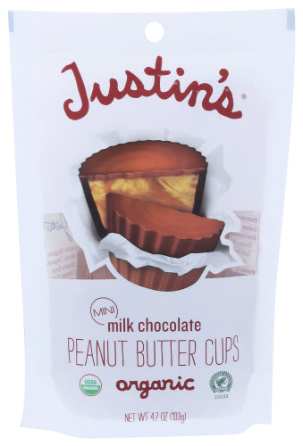 JUSTINS CHOCOLATE MILK PB MINIS - 4.7 OZ