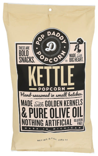 POP DADDY POPCORN & PRETZ POPCORN KETTLE PREMIUM - 6.4 OZ