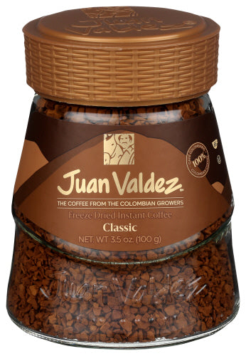 JUAN VALDEZ COFFEE INSTANT ORIGINAL - 3.5 OZ