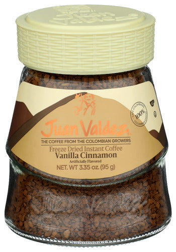 JUAN VALDEZ COFFEE INSTANT VANI CINN - 3.35 OZ