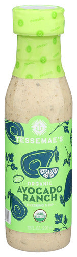 TESSEMAES DRESSING RANCH AVOCADO - 10 OZ