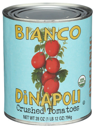 Bianco Di Napoli 
Tomatoes Crshd Puree Org, 28 OZ.