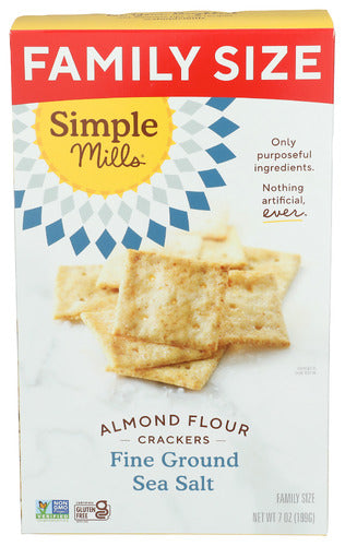 Simple Mills Crackers Almond Flour Ss, 7 OZ.