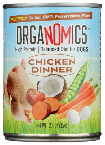 Organomics Food Dog Flavor Chicken, 12.5 OZ