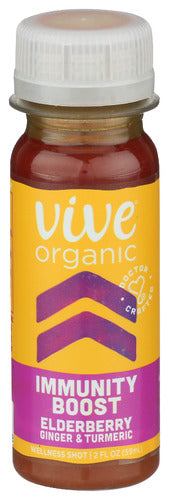 VIVE ORGANIC SHOT IMMUNITY ELDERBERRY - 2 FO