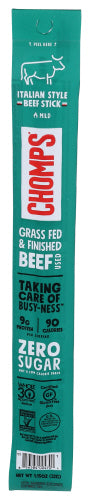 Chomps
Beef Sticks Italian Style, 1.15 OZ.