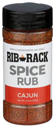 Rib Rack Ssnng Rub Cajun, 5.5 OZ.