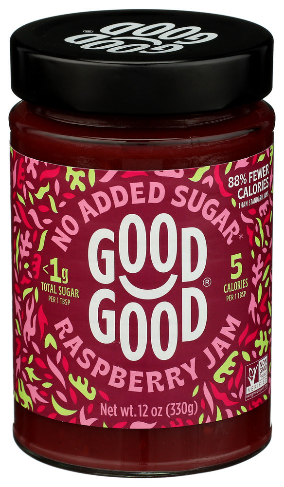 GOOD GOOD JAM RASPBERRY SWEET - 12 OZ