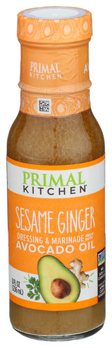Primal Kitchen Dressing Vngrtt Ssm Gngr, 8 OZ.