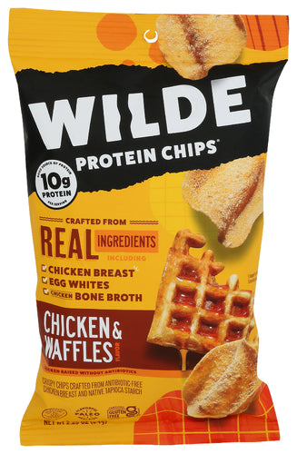WILDE SNACKS CHIPS PROTEIN WAFFLES - 2.25 OZ