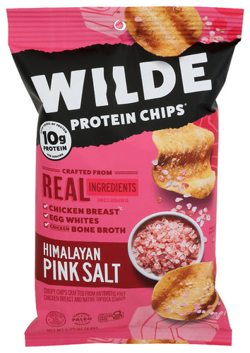 WILDE SNACKS CHIPS PROTEIN HMLYN SSALT - 2.25 OZ