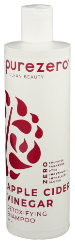 Purezero Shampoo Apple Cider Vingr, 12 OZ.