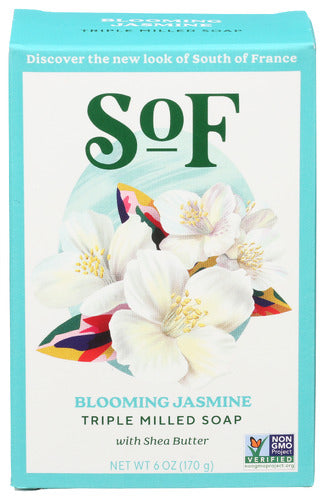 SOUTH OF FRANCE SOAP BAR BLOMNG JASMINE - 6 OZ