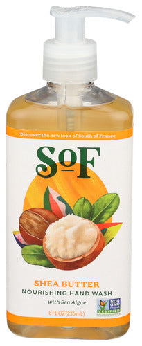 SOUTH OF FRANCE HAND WASH SHEA BUTTER - 8 OZ
