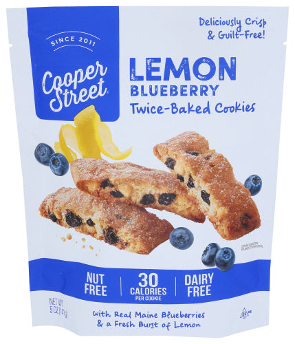 Cooper Street 
Cookies Michign Blueberry, 5 OZ.