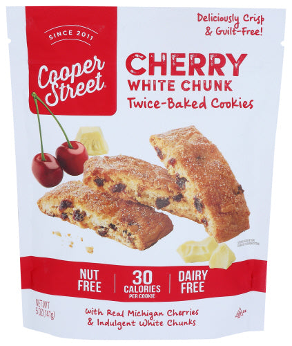 Cooper Street 
Cookies Whte Chnk Cherry, 5 OZ.