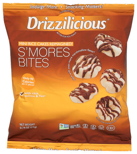 DRIZZILICIOUS RICE CRISP DRZZLD SMORES - 0.74 OZ
