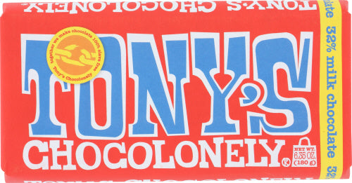 TONYS CHOCOLONELY BAR CHOCOLATE MILK - 6.35 OZ