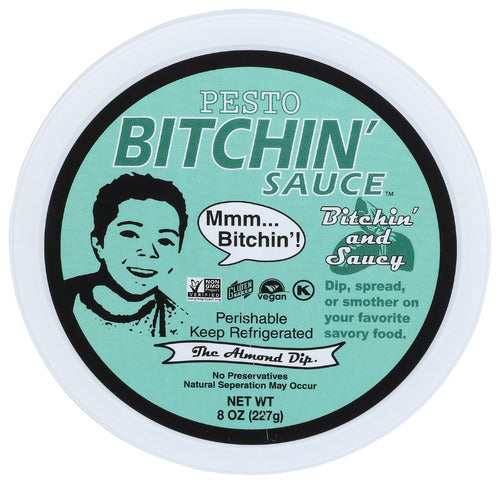 BITCHIN SAUCE SAUCE PESTO - 8 OZ