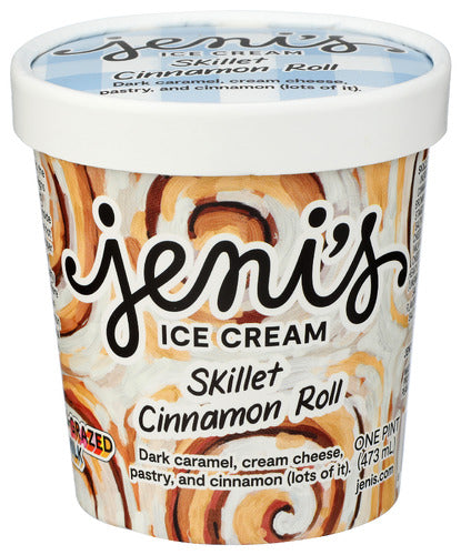 JENIS SPLENDID ICE CREAMS ICE CRM CINNAMON ROLL - 16 OZ
