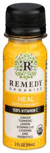 Remedy Organics Shot Heal Immunity, 2 OZ.