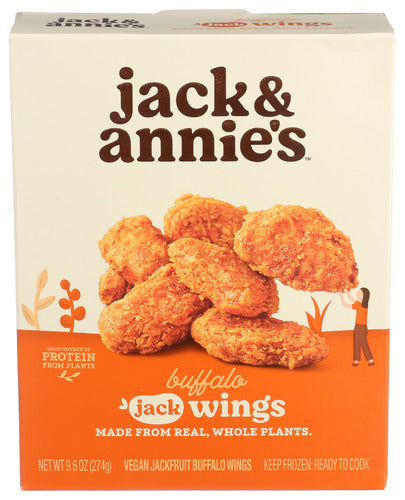JACK & ANNIES WINGS BUFFALO PLANTBASED - 9.1 OZ