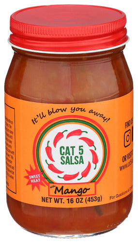 Cat 5 Salsa 
Salsa Mango, 16 OZ.