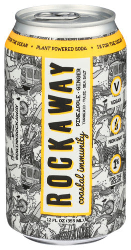 Rockaway Drink Energy Pnple Gingr, 12 FO.