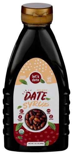 LETS DATE SYRUP DATE ORGANIC - 14.1 OZ