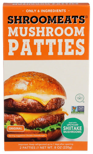 SHROOMEATS PATTIES SHROOMEATS MUSHROOM - 8 OZ