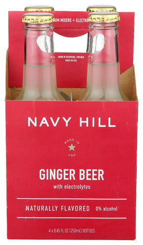 Navy Hill Beer Giner 4Pk, 33.8 FO