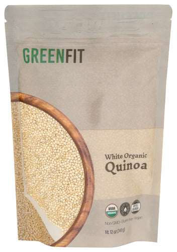 GREENFIT QUINOA WHITE ORG - 12 OZ