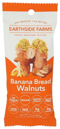 EARTHSIDE FARMS WALNUTS BANANA BREAD - 1.5 OZ